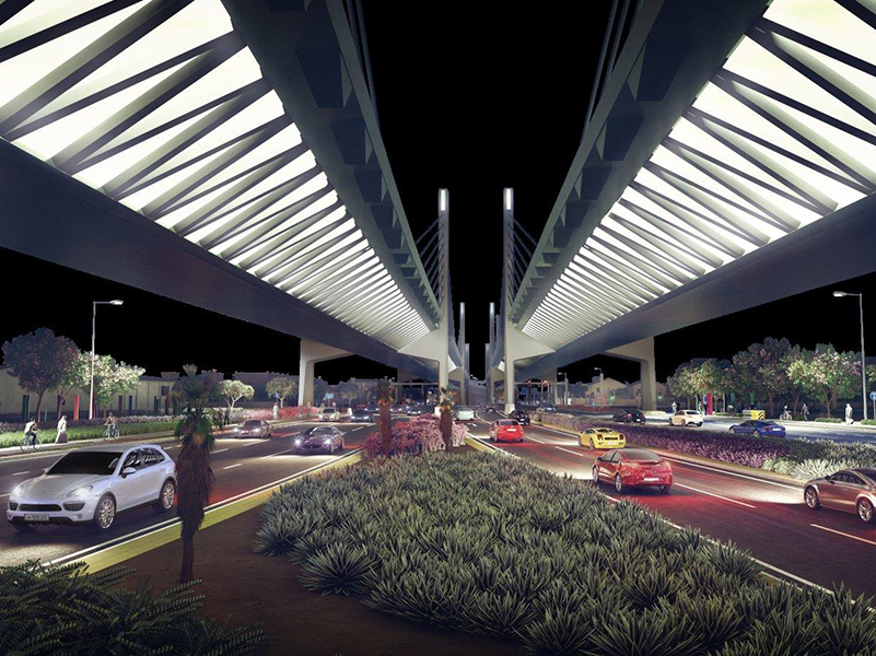 Ashghal Goes ahead with Qatar First Cable bridge and Overhaul of Haloul